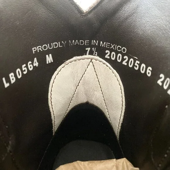 Lane EMMA JANE Womens Cowboy Bootie 7.5 White Western Cowgirl Short Ankle Boots - Picture 9 of 11